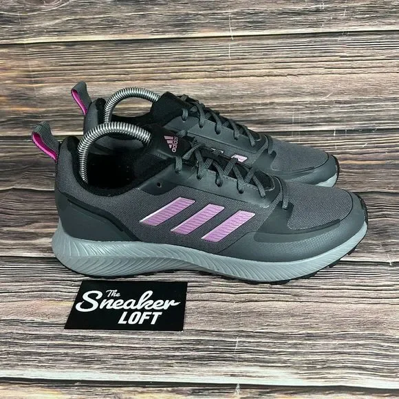 adidas Shoes Adidasrunfalcon Tr Womens Gray Purple Trail